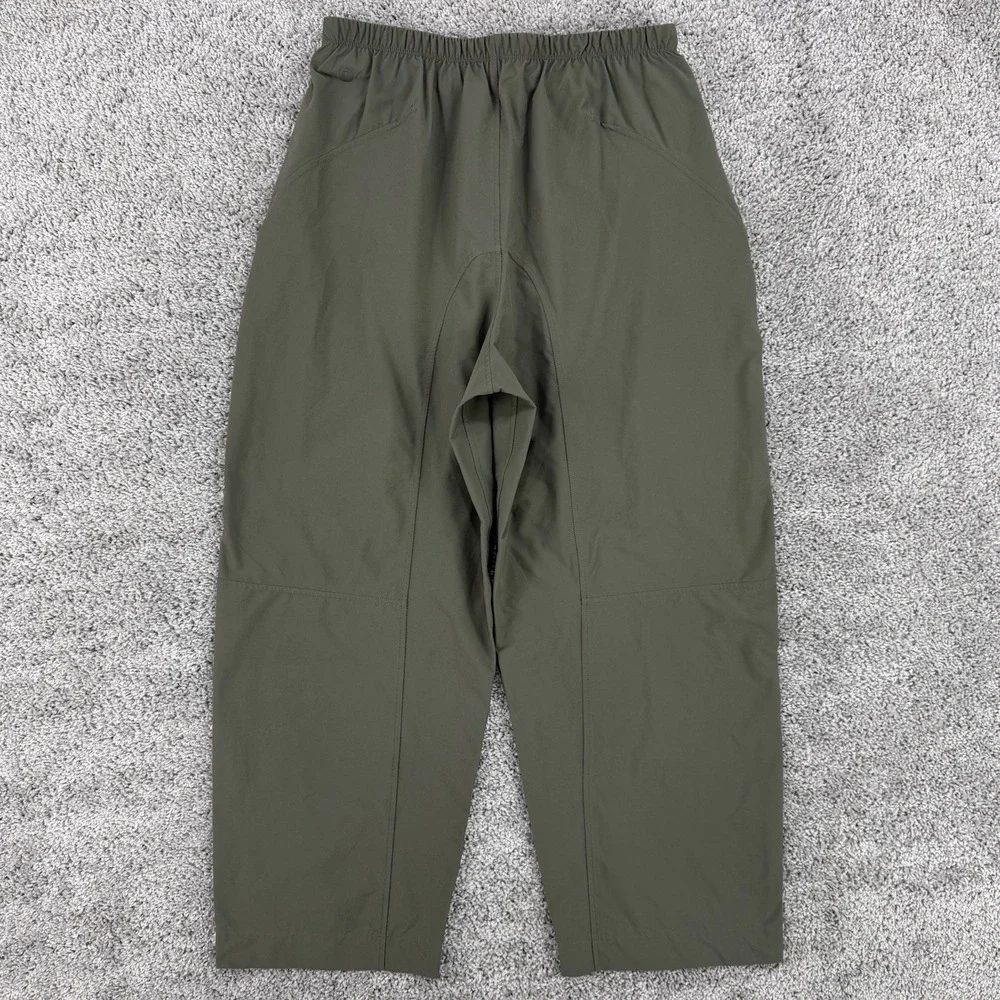 Lululemon Lightweight Mid-Rise Barrel-Leg Cropped Pant Women's 8 Green Swift - Picture 8 of 8